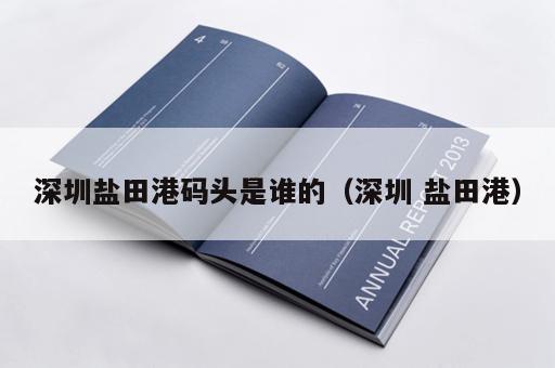 深圳盐田港码头是谁的（深圳 盐田港）