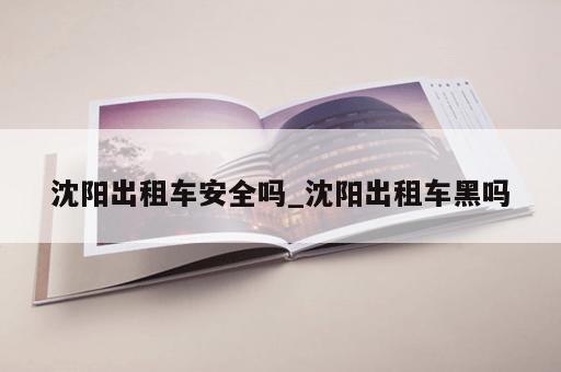 沈阳出租车安全吗_沈阳出租车黑吗