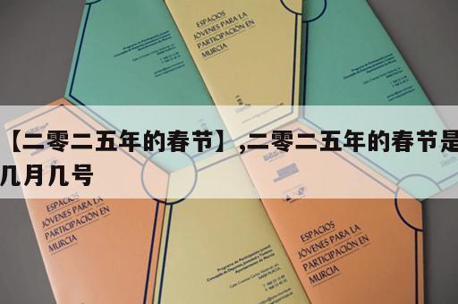 【二零二五年的春节】,二零二五年的春节是几月几号