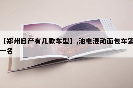 【郑州日产有几款车型】,油电混动面包车第一名