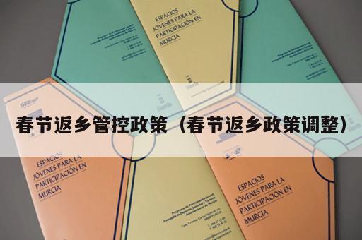 春节返乡管控政策（春节返乡政策调整）