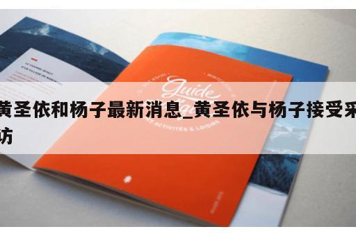 黄圣依和杨子最新消息_黄圣依与杨子接受采访