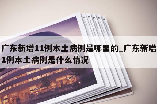 广东新增11例本土病例是哪里的_广东新增1例本土病例是什么情况