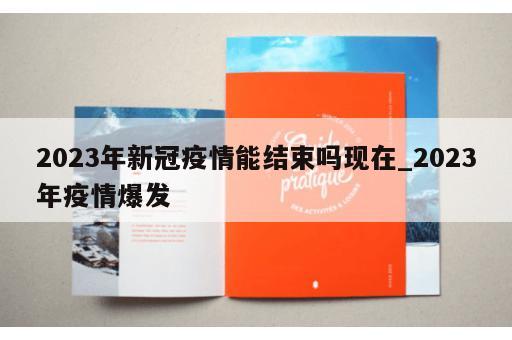 2023年新冠疫情能结束吗现在_2023年疫情爆发