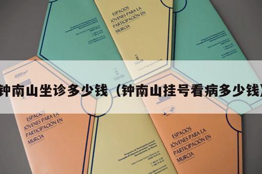 钟南山坐诊多少钱（钟南山挂号看病多少钱）