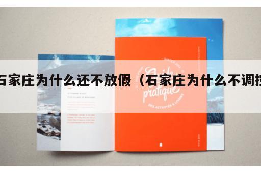 石家庄为什么还不放假（石家庄为什么不调控）