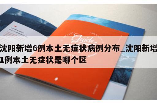 沈阳新增6例本土无症状病例分布_沈阳新增1例本土无症状是哪个区