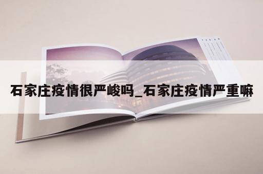 石家庄疫情很严峻吗_石家庄疫情严重嘛