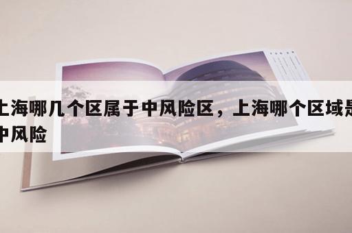 上海哪几个区属于中风险区，上海哪个区域是中风险