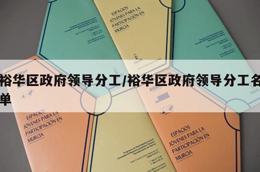 裕华区政府领导分工/裕华区政府领导分工名单