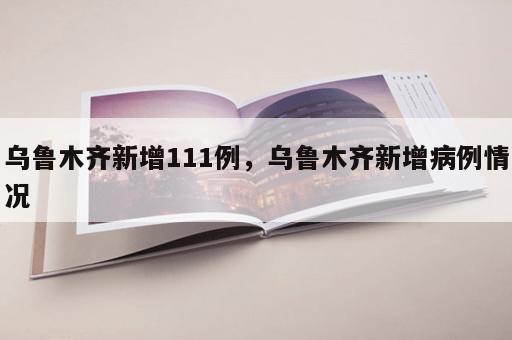 乌鲁木齐新增111例，乌鲁木齐新增病例情况