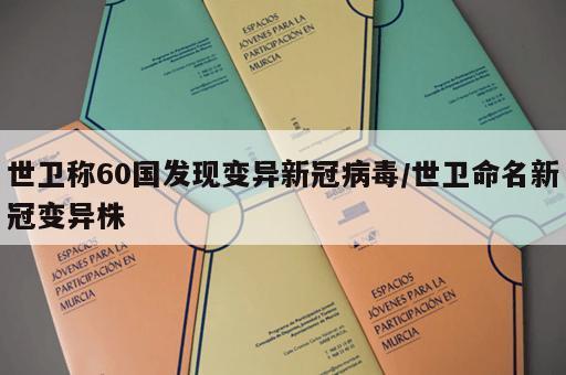 世卫称60国发现变异新冠病毒/世卫命名新冠变异株