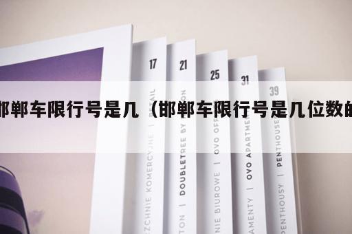 邯郸车限行号是几（邯郸车限行号是几位数的）