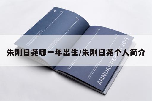 朱刚日尧哪一年出生/朱刚日尧个人简介 朱刚日尧哪一年出生/朱刚日尧个人简介
