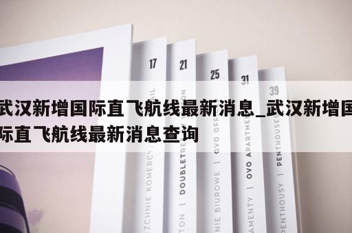 武汉新增国际直飞航线最新消息_武汉新增国际直飞航线最新消息查询