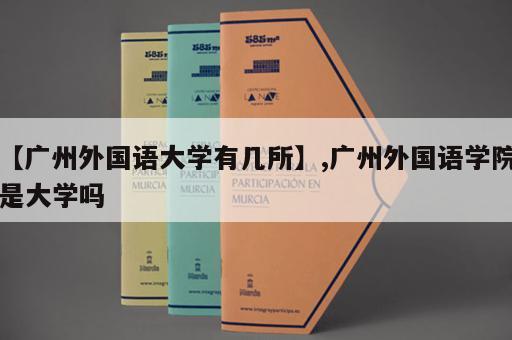 【广州外国语大学有几所】,广州外国语学院是大学吗